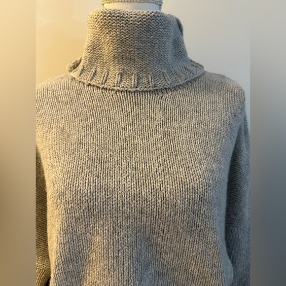 Free People One Teaspoon Rider Rollneck Sweater With Trim  XL NWT - Picture 2 of 12